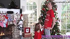 hey teen you fucked your horny stepbro after sucking his cock at christmas right