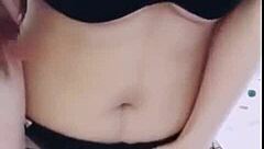 Stunning beauty shares solo selfie with huge pale breasts part 2 new