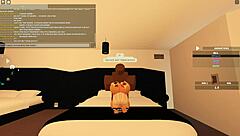 Black Roblox Whore Bent Over for Anal! Deepthroat Blowjob Cowgirl Ride Shakes Ass to Orgasm