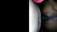 this monster black cock destroying her big ebony ass pussy?