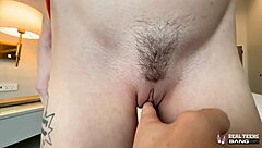 skinny teen bella nova bent over doggystyle pov pussy pounding