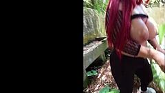 stepdad drags me to abandoned house for forbidden pounding??