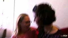 Blonde and Lesbian Milf Tease Orgasms with Dildos Fingers and Toys