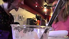 Blonde and Lesbian Milf Tease Orgasms with Dildos Fingers and Toys