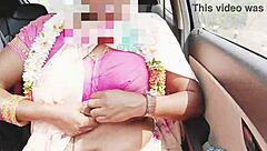 Desi Aunty's Car Sex Dirty Talk Tease?