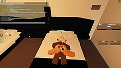 Black Roblox Whore Bent Over for Anal! Deepthroat Blowjob Cowgirl Ride Shakes Ass to Orgasm