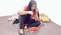 chubby desi stepsis screams in pain as friend brutally fucks her tight ass doggystyle