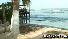 BIG ASS COLOMBIAN LATINA GETS FUCKED HARD IN EVERY POSITION