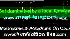 Your pathetic tiny penis gets humiliated by strict mistress sph domination!