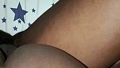 amateur couple gets horny at midnight as wife rides his cock