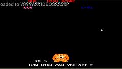 Brunette Gamer's Donkey Kong Play Hides Unexpected Twists