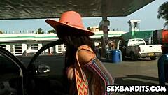 BIG ASS COLOMBIAN LATINA GETS FUCKED HARD IN EVERY POSITION