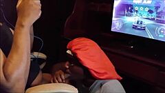 playing nfs but she chokes on my huge cock deepthroat gagging until swallowing every sloppy cum drop?