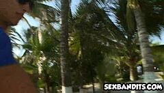 BIG ASS COLOMBIAN LATINA GETS FUCKED HARD IN EVERY POSITION