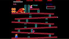 Brunette Gamer's Donkey Kong Play Hides Unexpected Twists