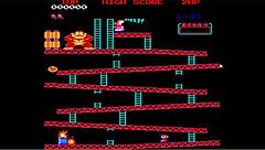 Brunette Gamer's Donkey Kong Play Hides Unexpected Twists