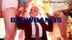 teacher and head girl 😈 dominate chubby student in uniform party!!