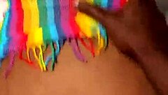 Latina milf landlord wife squirts wildly from elevator fingering and pounding