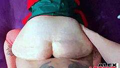 wanna watch betty buttplug's fat ass get destroyed in doggy while she chokes on cock? her thick milf curves shake hard