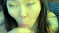 Hey asian babe, how'd you handle that huge cock with blowjob and massive facial?