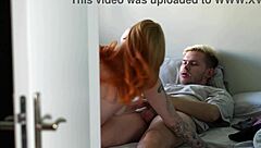 i caught this hot couple fucking rough in the airbnb quickie.
