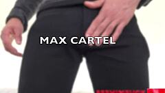 Muscular Stud Max Cartel Receives Rimjob and Handjob from Riley Grey