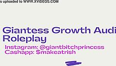 Ordinary girl grows huge tits giantess surprise in sexy pov fetish roleplay!