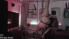 check out ellidollx's epic striptease, blonde milf housewife slut rips clothes off her narrow ass