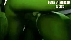 claudia morena's sucha a golosa puta she luvs anal cogidas so much this milf goza wild with morbosos dialogs