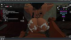 snowbunny futanari lesbian gets ass railed hard