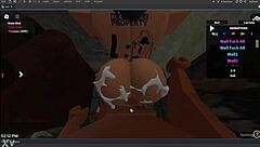 snowbunny futanari lesbian gets ass railed hard