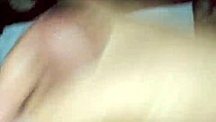 jerking my cock to hot porn and i cum so hard watching her moan sexy af 🔥💦