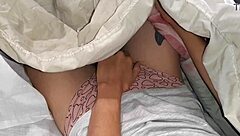 Teacher Checks Homework While Friend and I Finger Panties Orgasm Dirty!