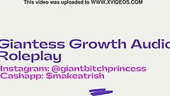 Ordinary girl grows huge tits giantess surprise in sexy pov fetish roleplay!