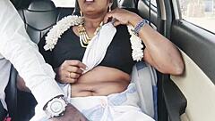 Desi bhabi, car sex with husband's brother and those dirty telugu talks!