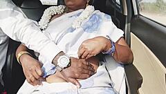 Desi bhabi, car sex with husband's brother and those dirty telugu talks!