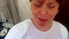 redhead catches friend jerking in shower sucks him off