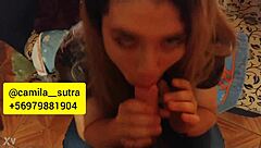 Camila Sutra Delivers Intense Monster Cock Blowjob and Hardcore Oral