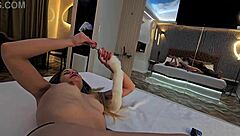 foxtail plugs my ass then hardcore latina pounding