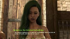 bold thrusts claim her pussy and tits in ensnared divinity play