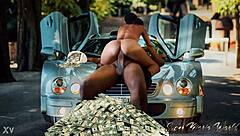 bad ass redbone ebony taking big black cock with bubble butt pussy?