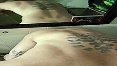 wife teases hubby into fucking her huge monster dildos deep 👅