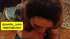 Camila Sutra Delivers Intense Monster Cock Blowjob and Hardcore Oral
