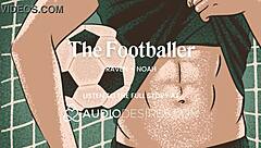 Arrogant Football Star Fucks Locker Room Journalist Hard After Interview