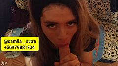 Camila Sutra Delivers Intense Monster Cock Blowjob and Hardcore Oral