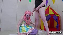 wacky teen 18+ dragged to asshole asylum fer awkward anal asslickin treatment