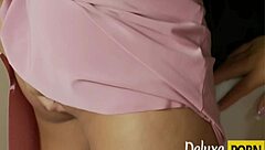 european babes bend over for doggystyle and cowgirl in steamy threesome