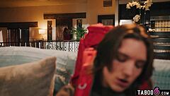 caring milf lauren phillips spots young neighbor stepson with monster cock