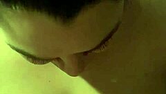 Cumshot Dumps on Cute Wife's Natural Tits Sillyslutwife Facial Frenzy!