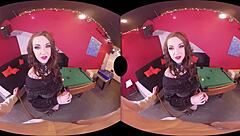 gothic bbw brunette with big natural tits and tattoos sucks cock eagerly